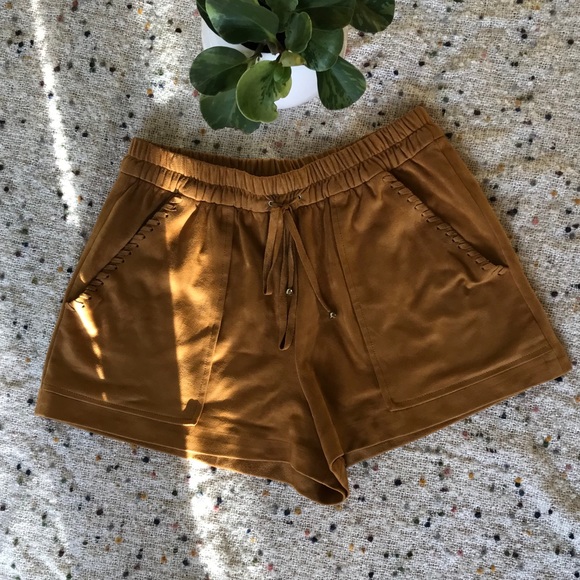 Zara Trafaluc Suede Shorts - Picture 3 of 10